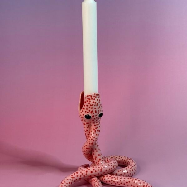 Bougeoir serpent