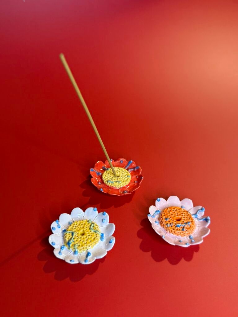 Fleurs encensées